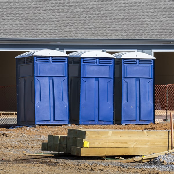 is there a specific order in which to place multiple portable restrooms in Loranger LA